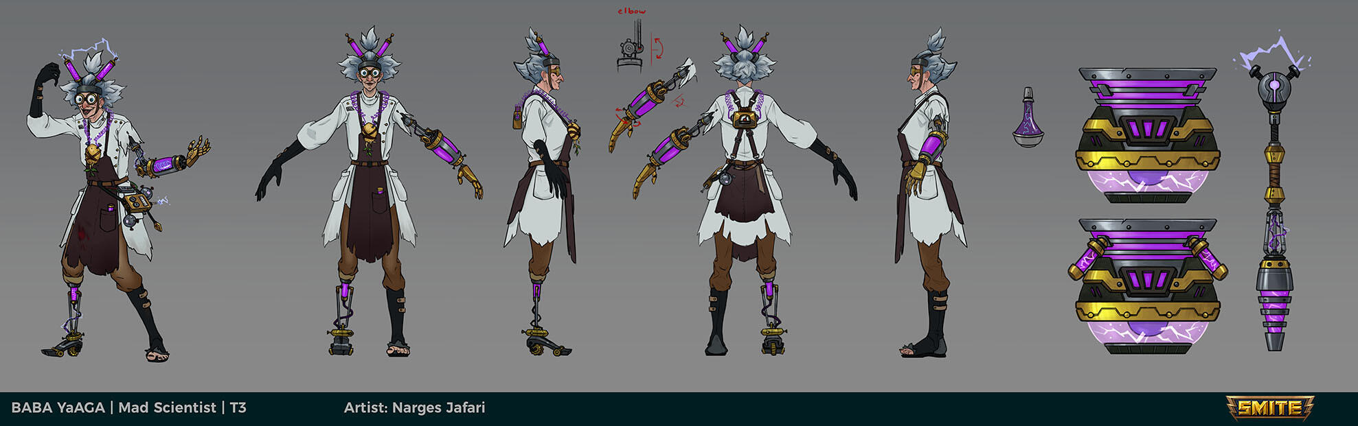 Smite Game_ Experi-Mental Baba Yaga Concept