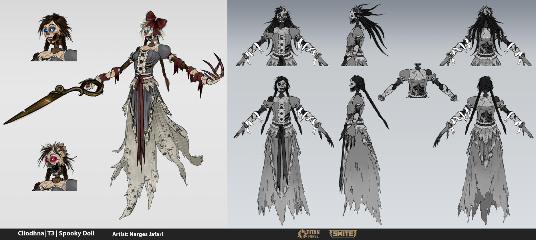 Smite Game-Deadly doll ClioIdle