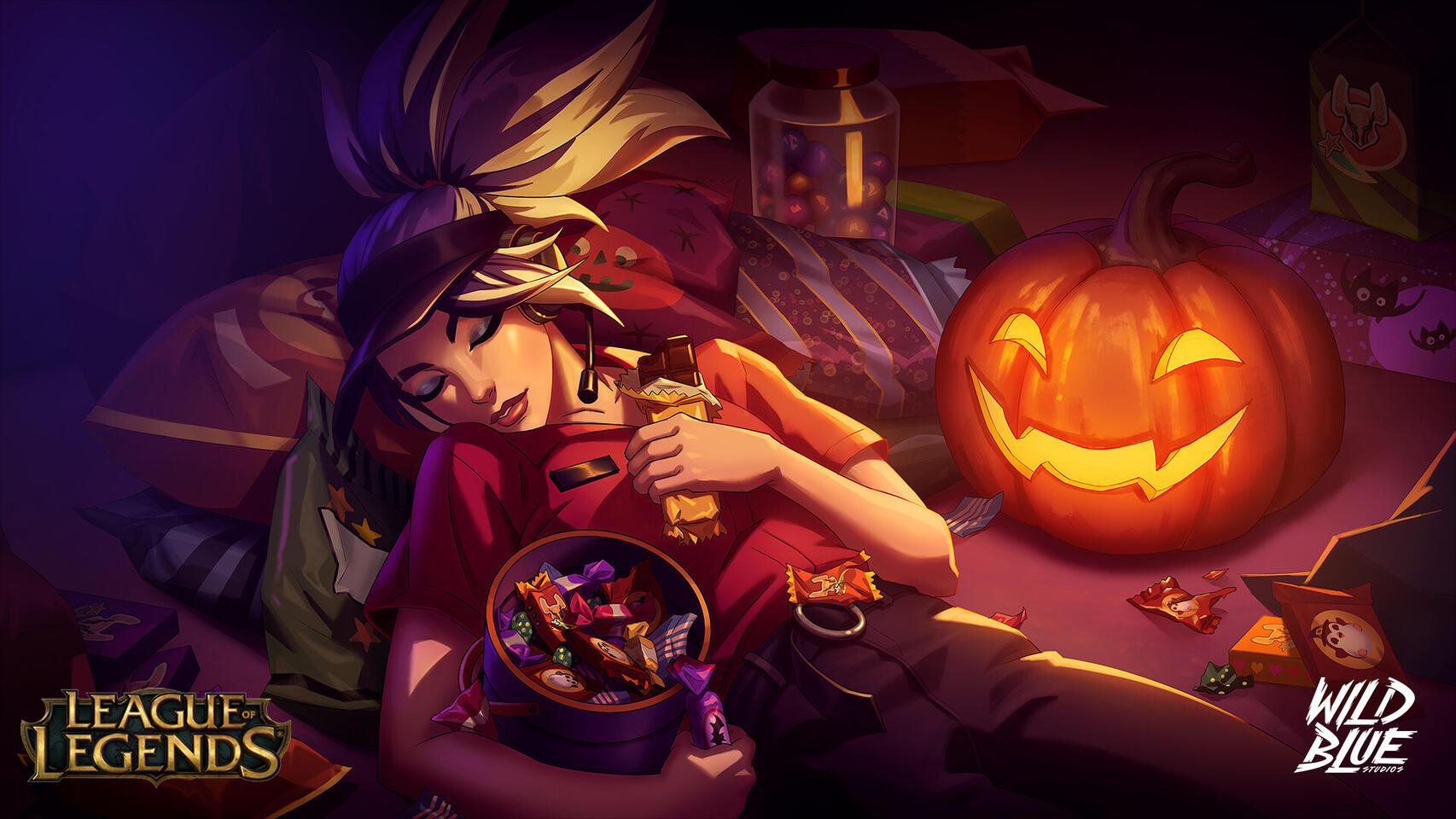 Riot Games Halloween 2023 (Art assistant Maddie Julyk)