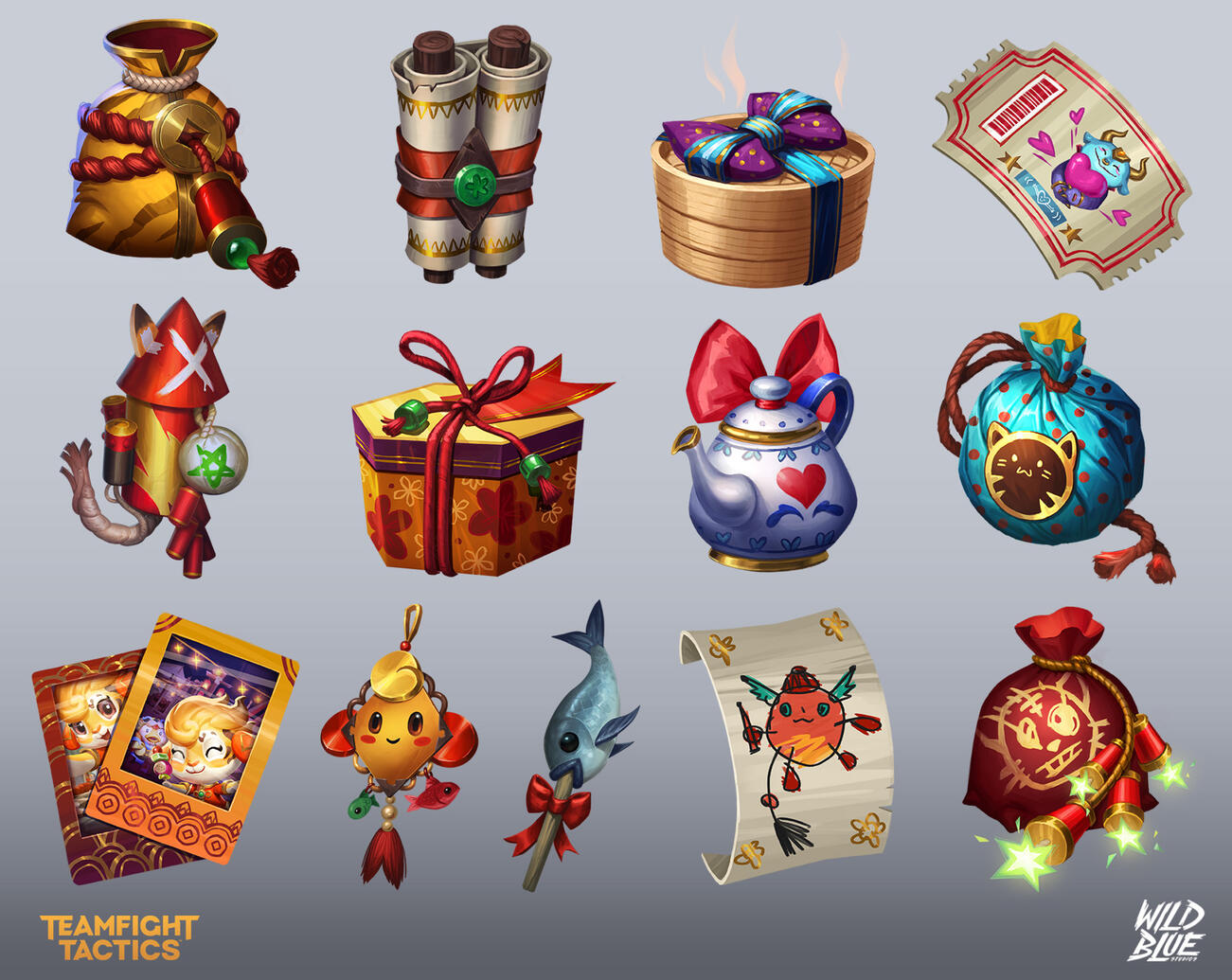 Teamfight Tactics Icons (Created in collaboration with Wild Blue studios team and the team at Riot Games)