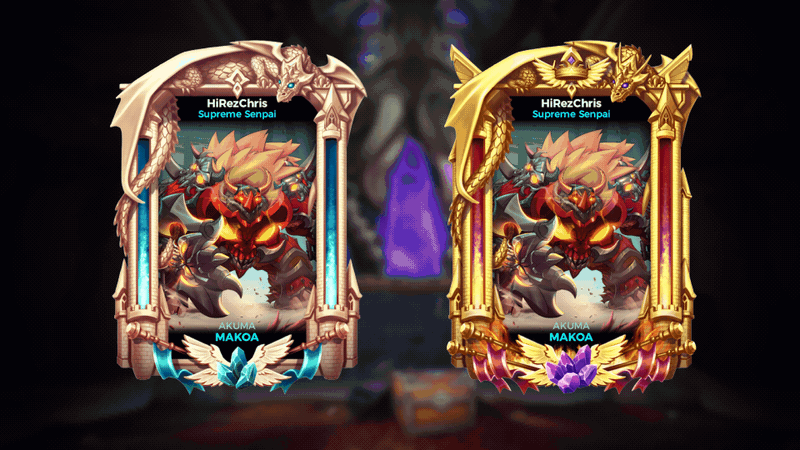 Paladins season 1- Master and Grand Master loading frames animation