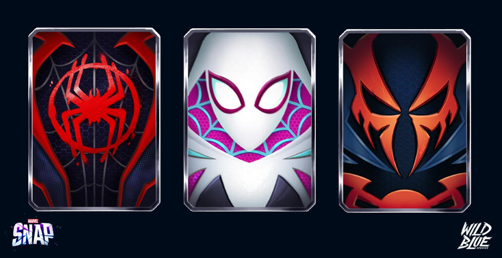 Marvel Snap card back designs