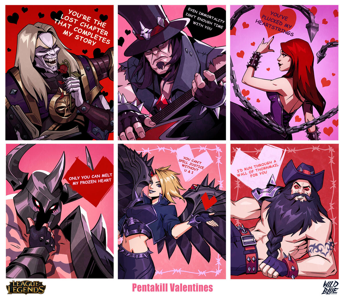 Pentakill Valentines - Riot Games Music (Created in collaboration with Wild Blue studios team and the team at Riot Games)