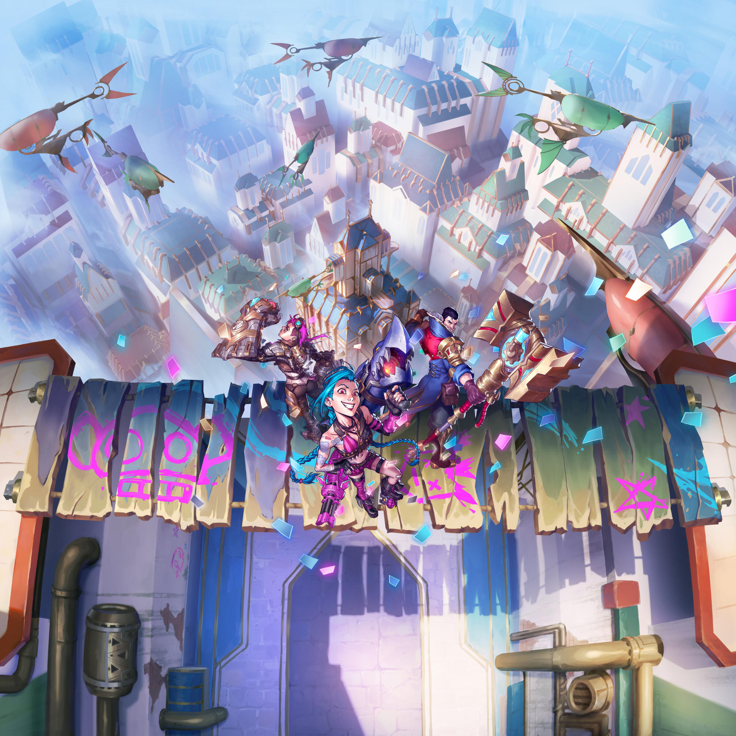 League of Legends - Champion Illustration Icons (Created in collaboration with Wild Blue studios team and the team at Riot Games