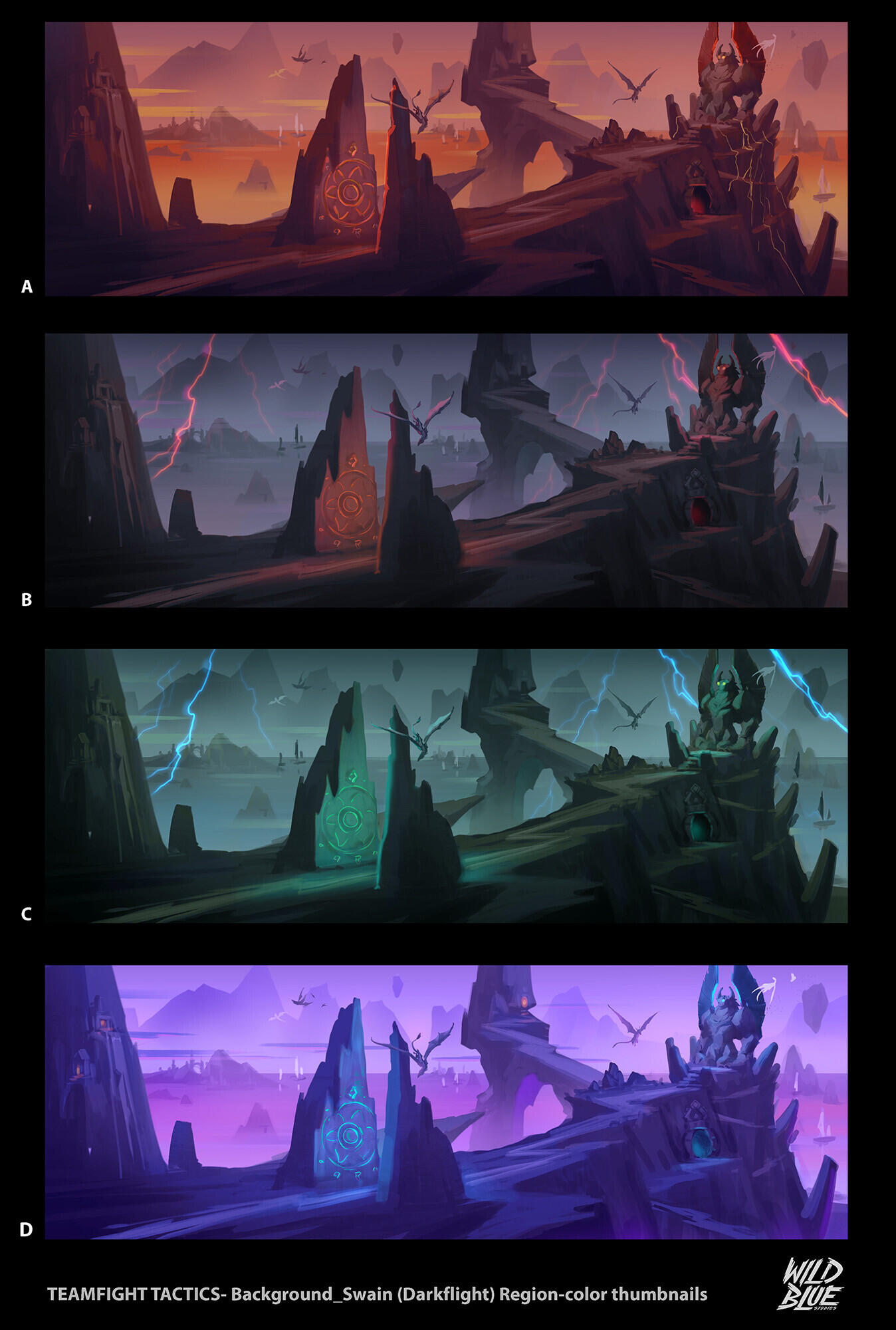 League of Legends - Champion Illustration Icons (Created in collaboration with Wild Blue studios team and the team at Riot Games